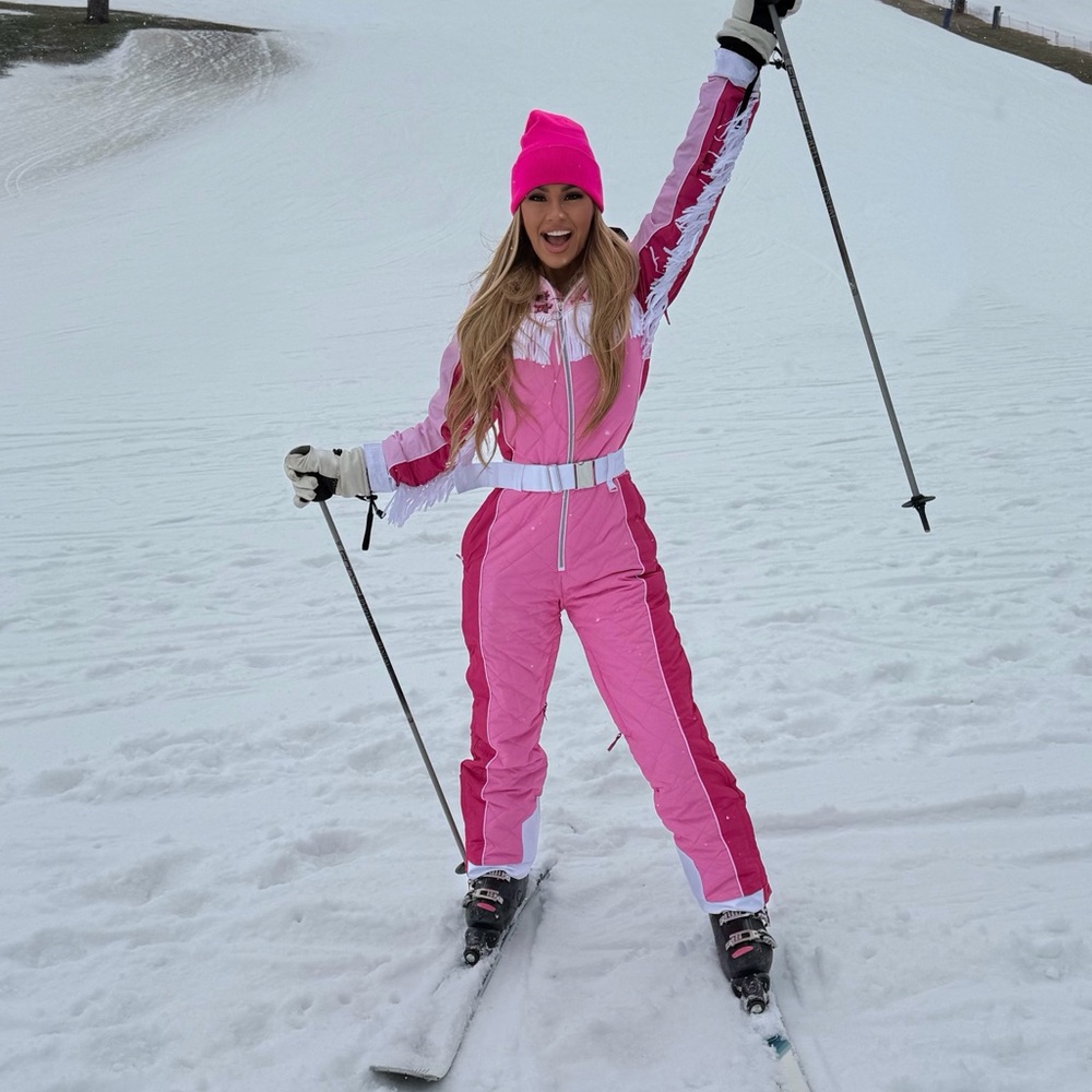 Women's Pink Skisuit